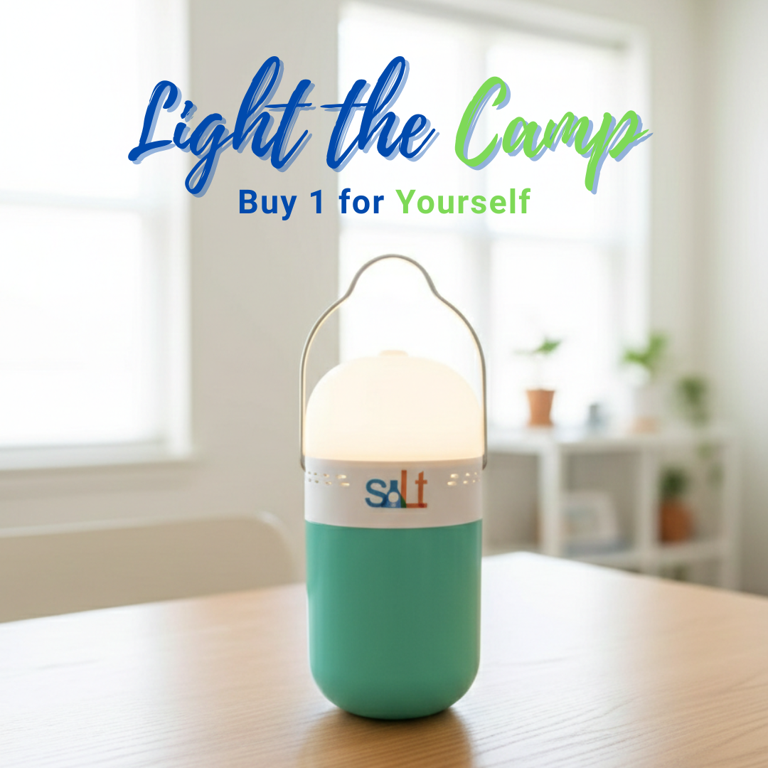 SALt-Go (Salt Water Lamp) - A Metal-Air Based Lamp Powered by Saltwater