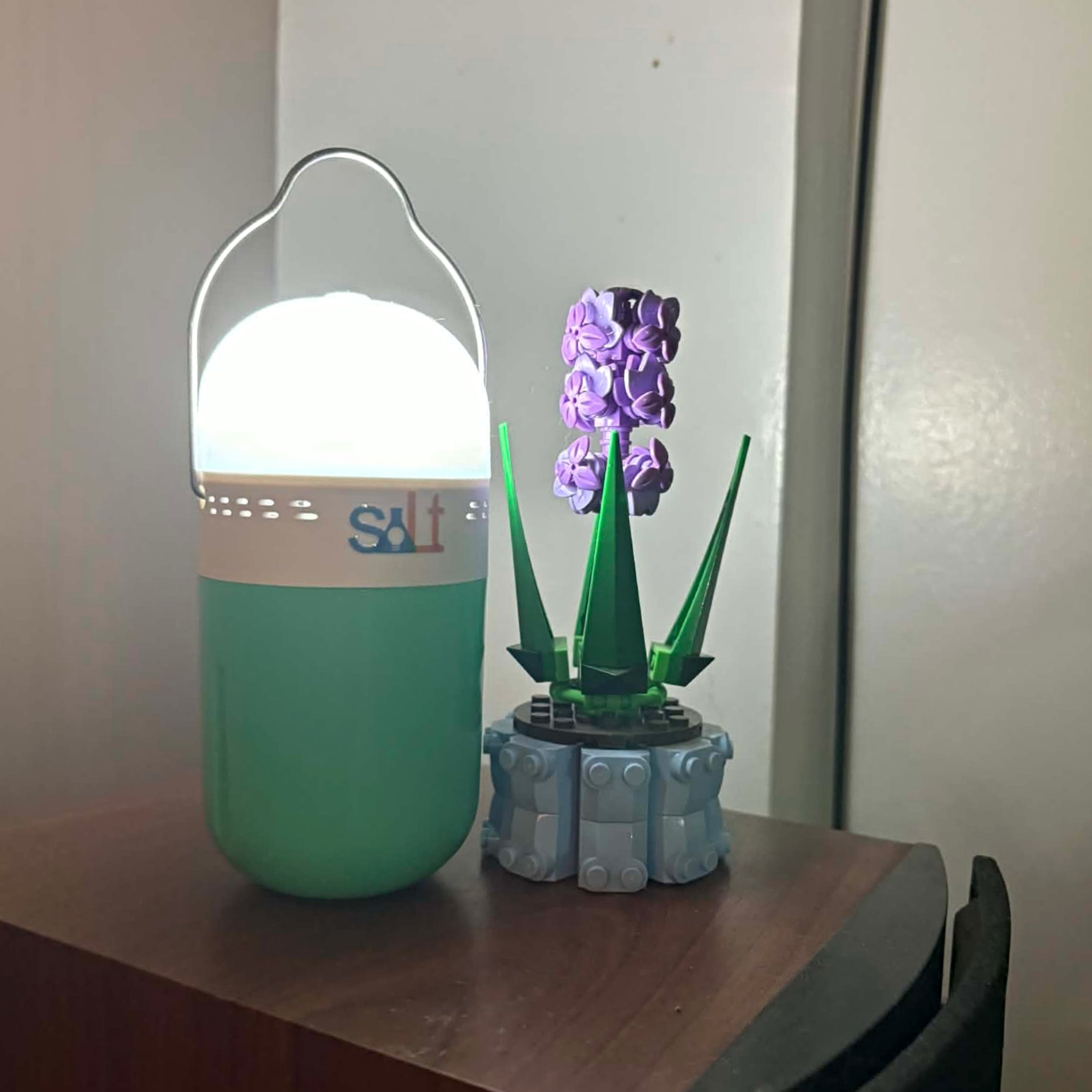 SALt-Go (Salt Water Lamp) - A Metal-Air Based Lamp Powered by Saltwater