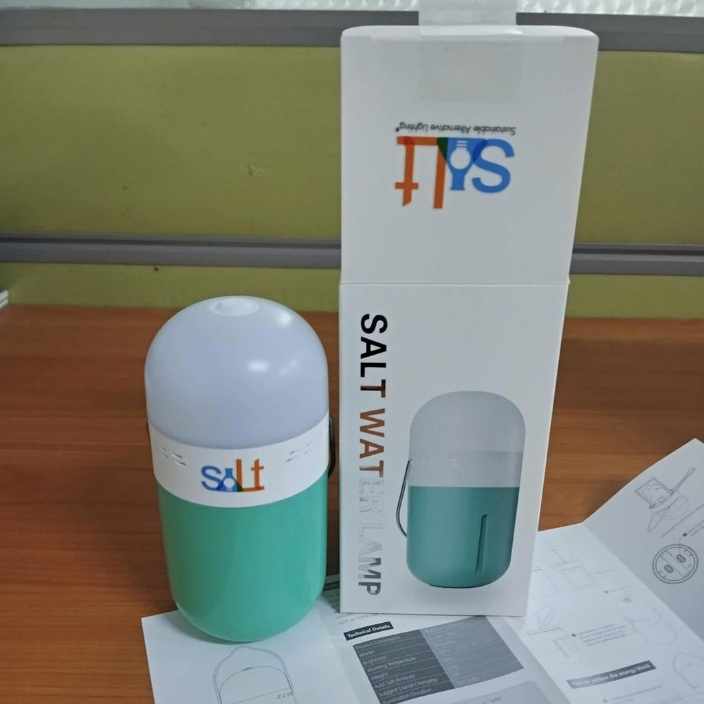 SALt-Go (Salt Water Lamp) - A Metal-Air Based Lamp Powered by Saltwater