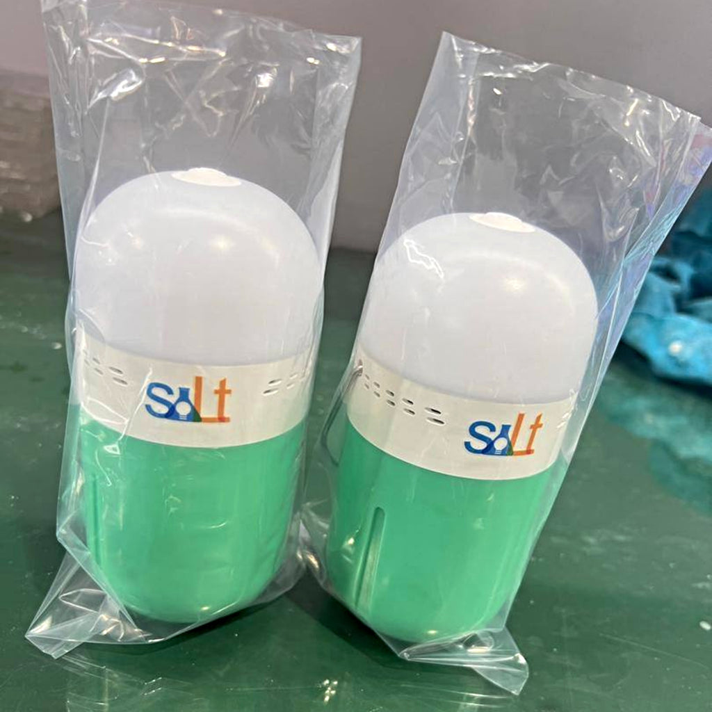 SALt-Go (Salt Water Lamp) - A Metal-Air Based Lamp Powered by Saltwater